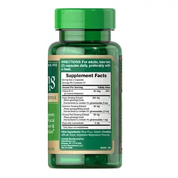 Натуральна добавка Puritan's Pride Ginseng Complex, 75 капсул - мініатюра 2
