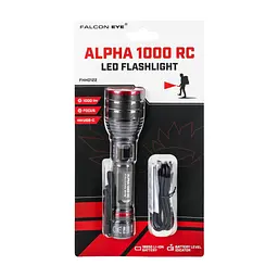 Ліхтар Falcon Eye тактичний Alpha 1000 RC (1000 Lm) Focus Rechargeable Type-C (FHH0122) (DAS303957) - мініатюра 4