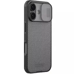 Карбонова накладка Nillkin CamShield Pro для Apple iPhone 17 (6.3) Transparent black