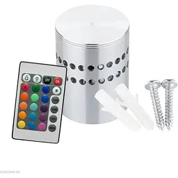 Світлодіодний настінний світильник ETiME 3W RGB