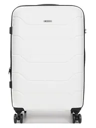 Валіза середня M поліпропілен Worldline Airtex 282 74л 64×41×26см Білий - мініатюра 3