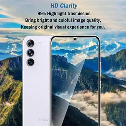 Захисне скло UniqueMe 2-в-1 для Samsung Galaxy S23 5G - мініатюра 3