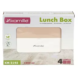 Ланч-бокс Kamille KM-2145RZ 1000 мл бежевий - мініатюра 9