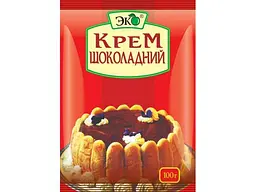 Крем ЭКО 100г заварний шоколадний