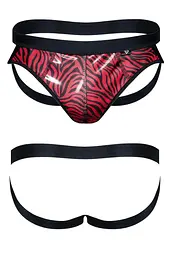Труси Regnes Fetish Planet Jockstraps XXL червоний-чорний - мініатюра 5