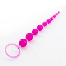 Анальний ланцюжок Crushious Bead Anal 33 см (рожевий) - мініатюра 7