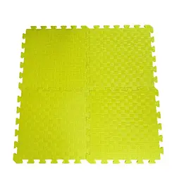 Мат-пазл (ластівчин хвіст) Sanstore EVA 50 x 50 x 1 см жовтий 2172758278 - мініатюра 2