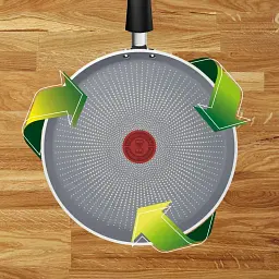 Сковорода Tefal Halo EUCALYPTUS, 25см, алюміній, бакеліт, сірий (G0163802) - мініатюра 5