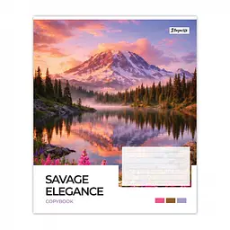 Упаковка зошитів 1 Вересня учнівський Savage elegance А5 / 60 лін. 10 шт. (769019) - мініатюра 5