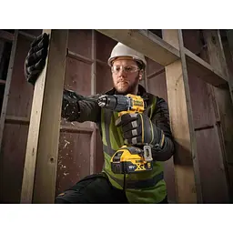 DeWALT Шурупокрут-дриль ударний аккумуляторний XR Li-Ion 18В 90Нм 0-450·0-1650об/хв 0-7650·0-28050уд/хв кейс TSTAK 1.17кг без АКБ та ЗП - мініатюра 2