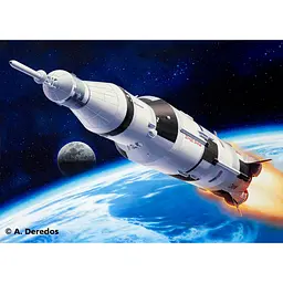 Збірна модель-копія Revell Ракета-носій Apollo 11 Saturn V рівень 4 масштаб 1:144 (RVL-04909) - мініатюра 14