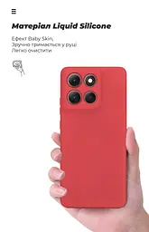 Чехол ArmorStandart ICON для Motorola G86 5G Camera cover Dark Red (ARM87034) - мініатюра 7