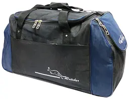 Спортивна сумка Wallaby 447-1 5L Чорний із синім - мініатюра 2