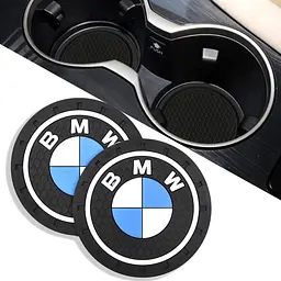Антискользящий коврик В Подстаканник BMW ⌀7 см 2 шт