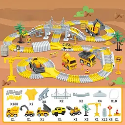 Автомобільний ігровий трек - Дорожні роботи - мініатюра 7