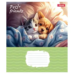 Набір зошитів 1 вересня Pets Frinds А5, 18 аркушів 25 шт. (768070) - мініатюра 3