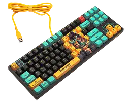 Клавіатура A4Tech Bloody AT87 Renegade RGB Black/Yellow