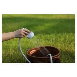 Душ портативний Flextail Max Shower з насосом на акумуляторі білий (6975755962535) - мініатюра 10