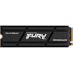 Накопичувач SSD Kingston Fury m.2 NVMe 4TB Renegade + радіатор (SFYRDK/4000G)