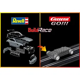 Збірна модель Revell Mercedes-AMG GT R Grey Car рівень 1 масштаб 1:43, 10 деталей (RVL-23152) - мініатюра 7