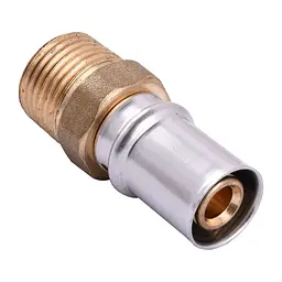 Муфта із зовнішньою різьбою прес APE AP 101 1/2″х16 000001711 - мініатюра 2