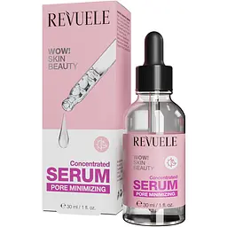 Сироватка для обличчя для мінімізації пор Revuele Wow! Skin Beauty Concentrated Serum 30 мл