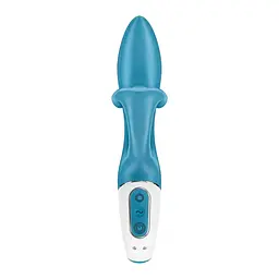 Вібратор-кролик Satisfyer Embrace Me 20.5 см бірюзовий - мініатюра 6