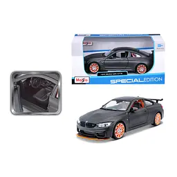 Ігрова автомодель Maisto BMW M4 GTS, сірий металік, 1:24 (31246 met. grey) - мініатюра 9