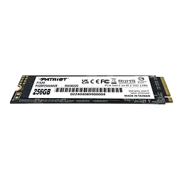 SSD накопичувач 256GB Patriot P320 M.2 2280 PCIe 3.0 x4 NVMe TLC (P320P256GM28) - мініатюра 2