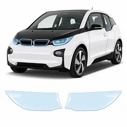 Антигравійна захисна бронеплівка за лекалами для BMW i3 I01 2013-2022 - оптика (фари та ПТФ)