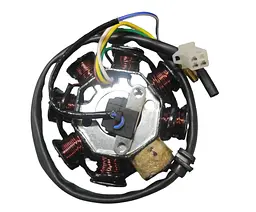 GY-6 50CC4T Статор генератора 7+1 SEE