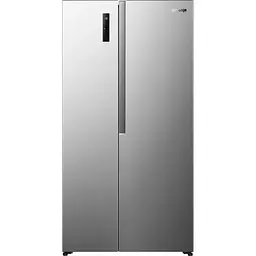 Холодильник Gorenje SBS, 179х62х91см, 2 двері, 347 (197) л, А +, NF +, Інв., Зона св-ті, Зовн. Диспл, нерж