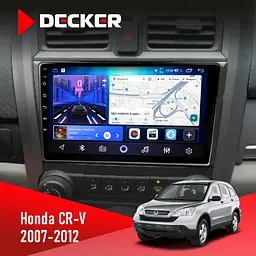 Штатна магнітола Honda CR-V 2007-2012 Decker D9-006 4x64, 4G Decker (НФ-00003568)
