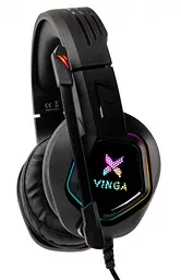 Ігрова гарнітура Vinga HSCU-160 Gaming LED Black (HSCU-160) - мініатюра 3