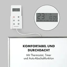 Інфрачервоний обігрівач Klarstein Wonderwall 60 (10032810) - мініатюра 6