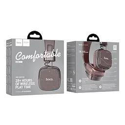 Навушники Hoco Earl BT headphones W56 BT5.4, AUX, USB-C, 28h - мініатюра 2