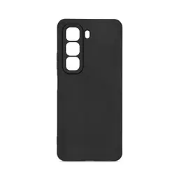 Чехол-накладка для смартфона Infinix Hot 50 4G противоударный, силиконовый, термополиуретановый (ТПУ), с защитой камеры и корпуса, черный, защита всего корпуса, ArmorStandart (ARM80957)