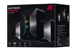 Комп'ютерні колонки 2.1 2E PCS301 RGB - мініатюра 6