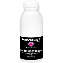 Тонер HP CLJ 150/178/179, 25г Magenta Printalist (TR-W2073A-25-PL)