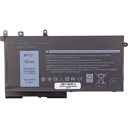 Акумулятор PowerPlant для ноутбуків DELL Latitude E5280 (3DDDG) 11.4V 3500mAh (NB442218)