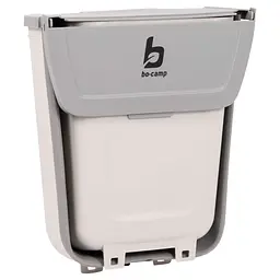 Корзина для сміття складана Bo-Camp Waste Bin Foldable 15L White/Grey (5329979) - мініатюра 3