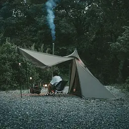 Похідний одномісний намет з гострою верхівкою Naturehike CNK2300ZP025 (Коричнева) - мініатюра 6