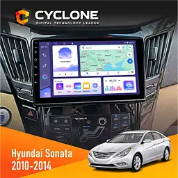 Штатна магнітола Hyundai Sonata (YF) 2010-2014 CAN Cyclone C9-011 4x64, DSP Cyclone (НФ-00007025)