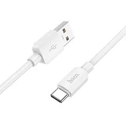 Кабель HOCO X96 Hyper 27W charging data cable Type-C білий