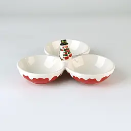 Мінажниця Різдво МВМ My Home KP-83 120х90х145 мм червоно-біла (KP-83 RED/WHITE) - мініатюра 2