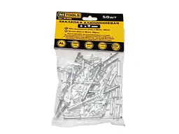 Заклепки алюмінієві HT TOOLS 4мм х 18мм 50шт 31-020