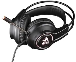 Гарнітура Varr VH8030 Headset USB 2X3.5 MIC RGB Black (VH8030) - мініатюра 3