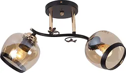 Люстра декоративна V DA5142B/2 Black+Gold на 2 плафони