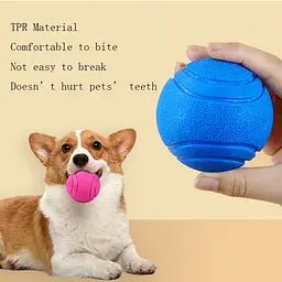 Жувальний м'яч для собак TPR Bouncy Pet Ball - мініатюра 3