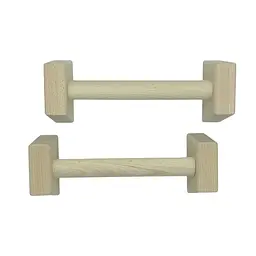 Паралетси, упори для віджимання дерев'яні Wood Gym Push Up NE-WD-40 з бука 40 см 2 шт - мініатюра 3